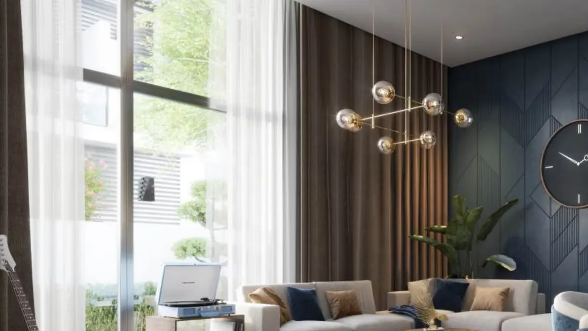 Reportage Hills 3-Bedroom Townhouse layout at Dubailand